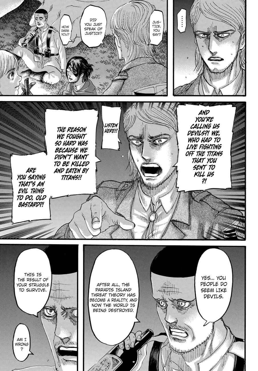 Attack On Titan - Vol.32 Chapter 127: The Night When It Ended