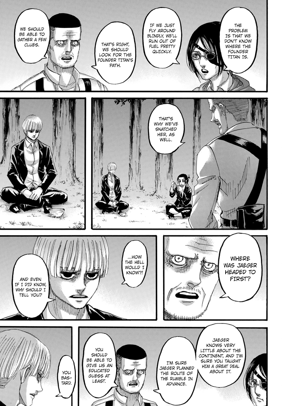 Attack On Titan - Vol.32 Chapter 127: The Night When It Ended