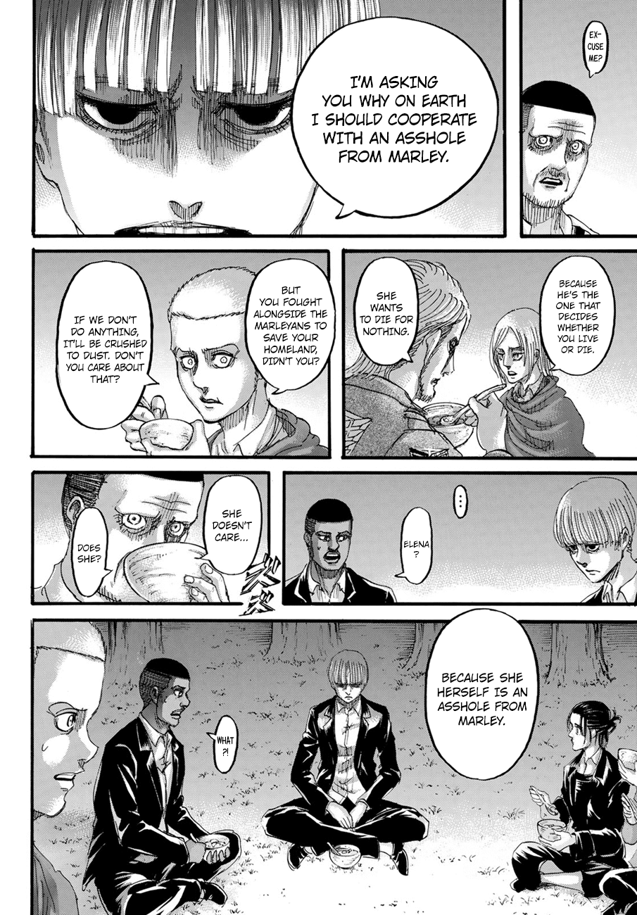 Attack On Titan - Vol.32 Chapter 127: The Night When It Ended