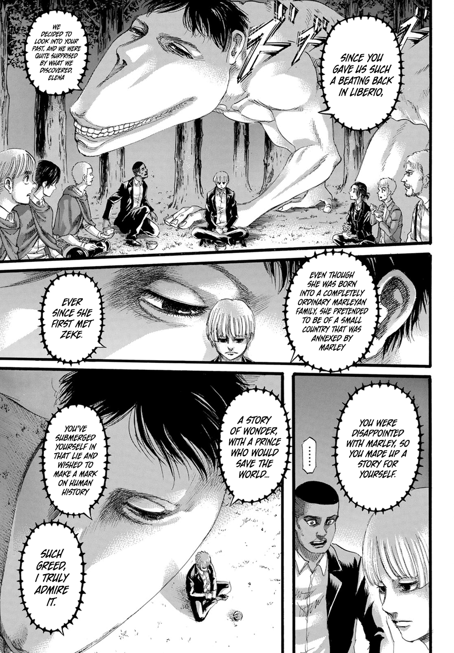 Attack On Titan - Vol.32 Chapter 127: The Night When It Ended