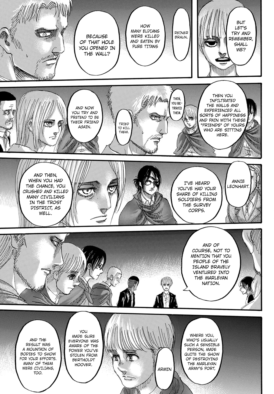 Attack On Titan - Vol.32 Chapter 127: The Night When It Ended