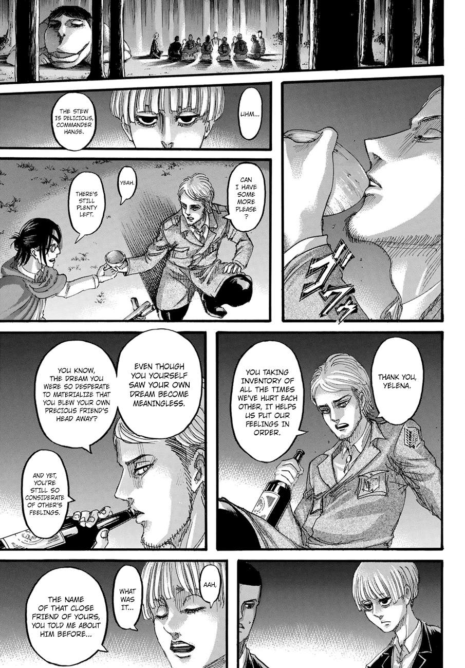 Attack On Titan - Vol.32 Chapter 127: The Night When It Ended