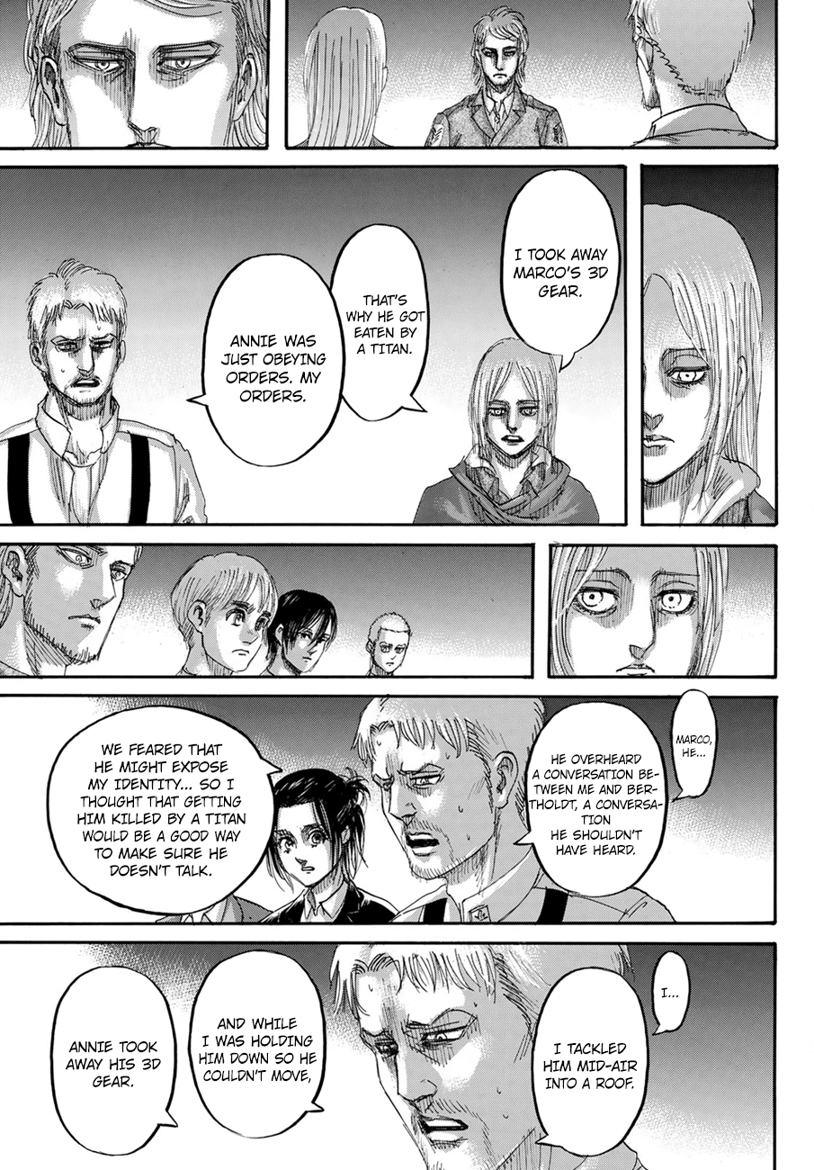 Attack On Titan - Vol.32 Chapter 127: The Night When It Ended