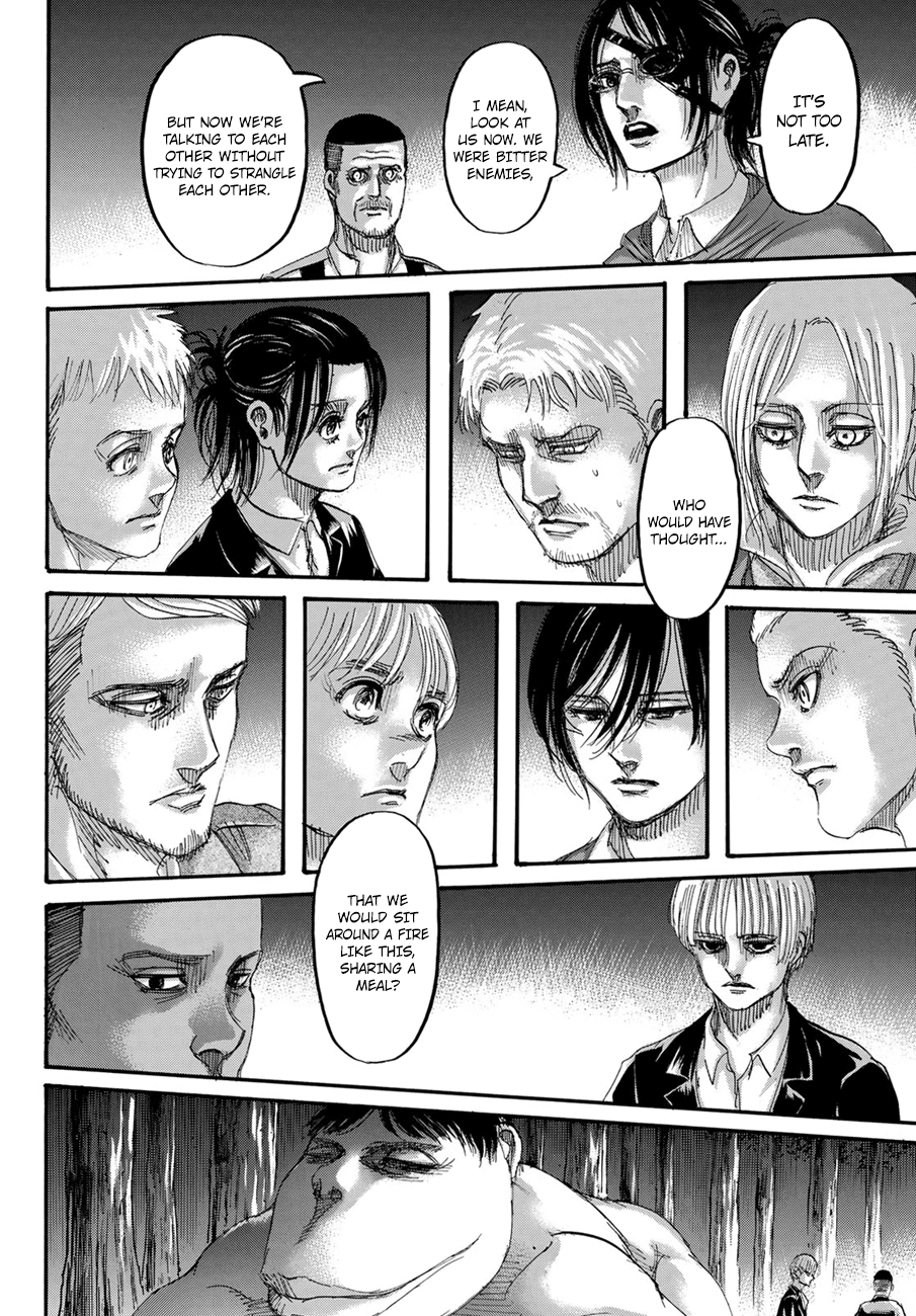 Attack On Titan - Vol.32 Chapter 127: The Night When It Ended