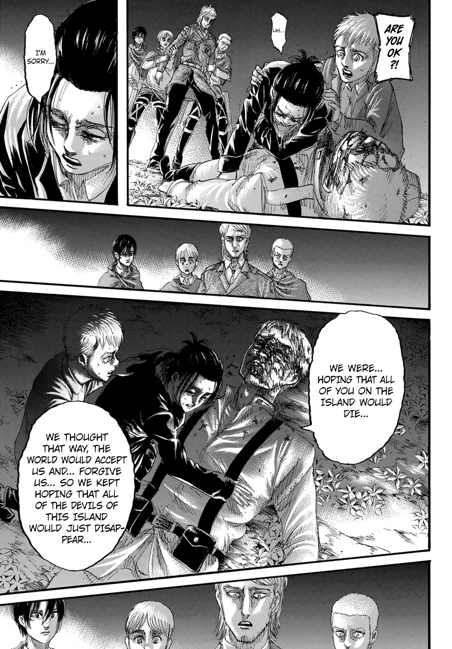 Attack On Titan - Vol.32 Chapter 127: The Night When It Ended