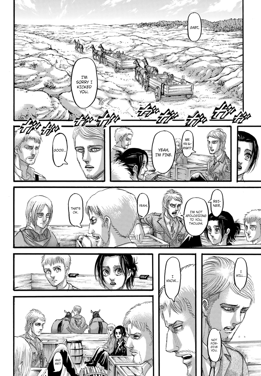 Attack On Titan - Vol.32 Chapter 127: The Night When It Ended