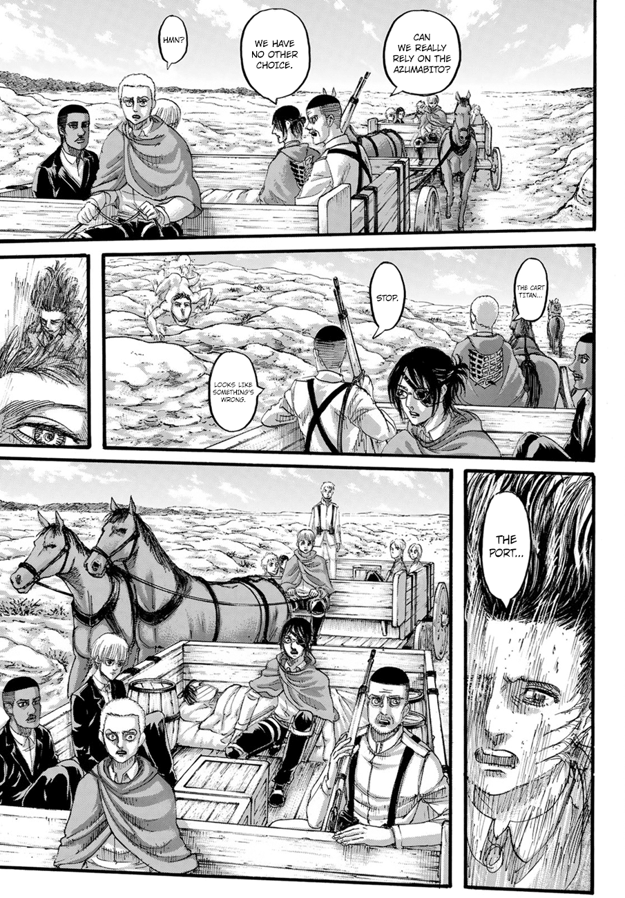 Attack On Titan - Vol.32 Chapter 127: The Night When It Ended