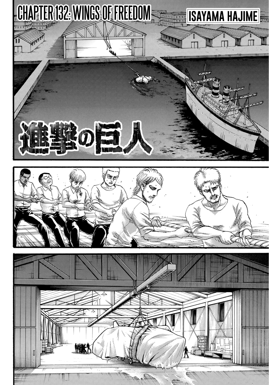 Attack On Titan - Vol.33 Chapter 132: Wings Of Freedom