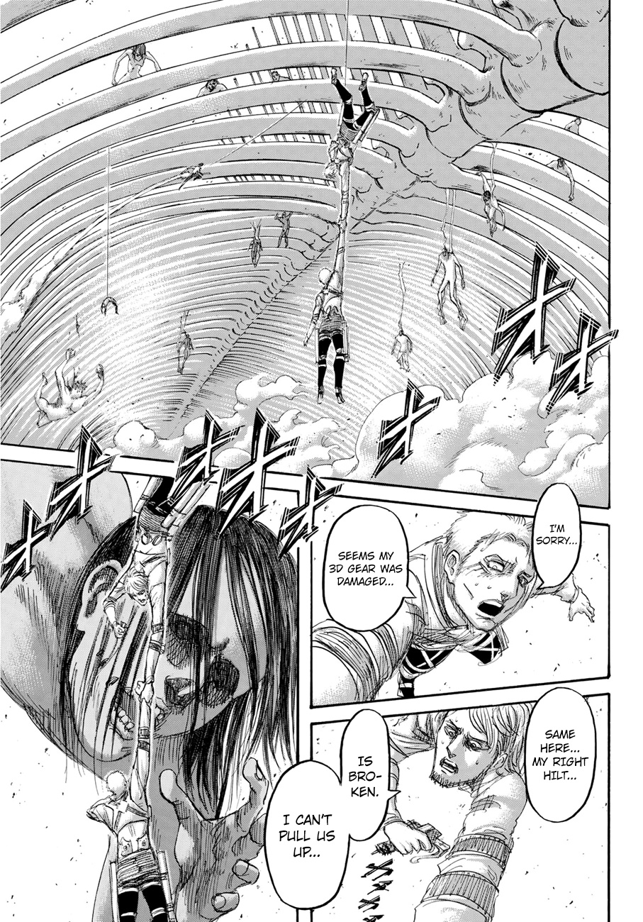 Attack On Titan - Vol.34 Chapter 135: Battle Between Heaven And Earth