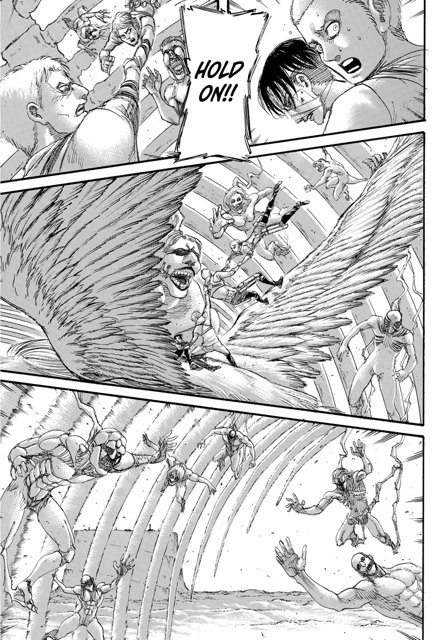 Attack On Titan - Vol.34 Chapter 135: Battle Between Heaven And Earth