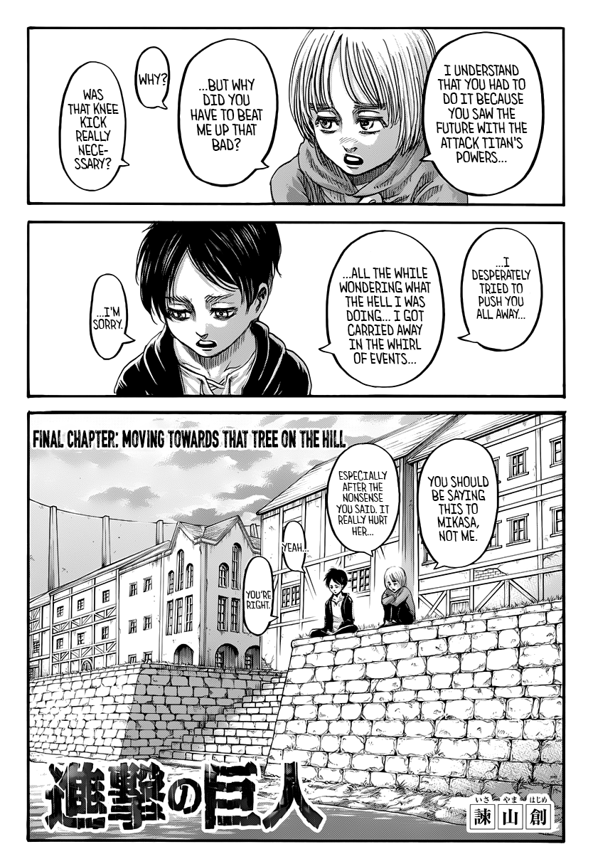 Attack On Titan - Vol.34 Chapter 139: Moving Toward That Tree On The Hill