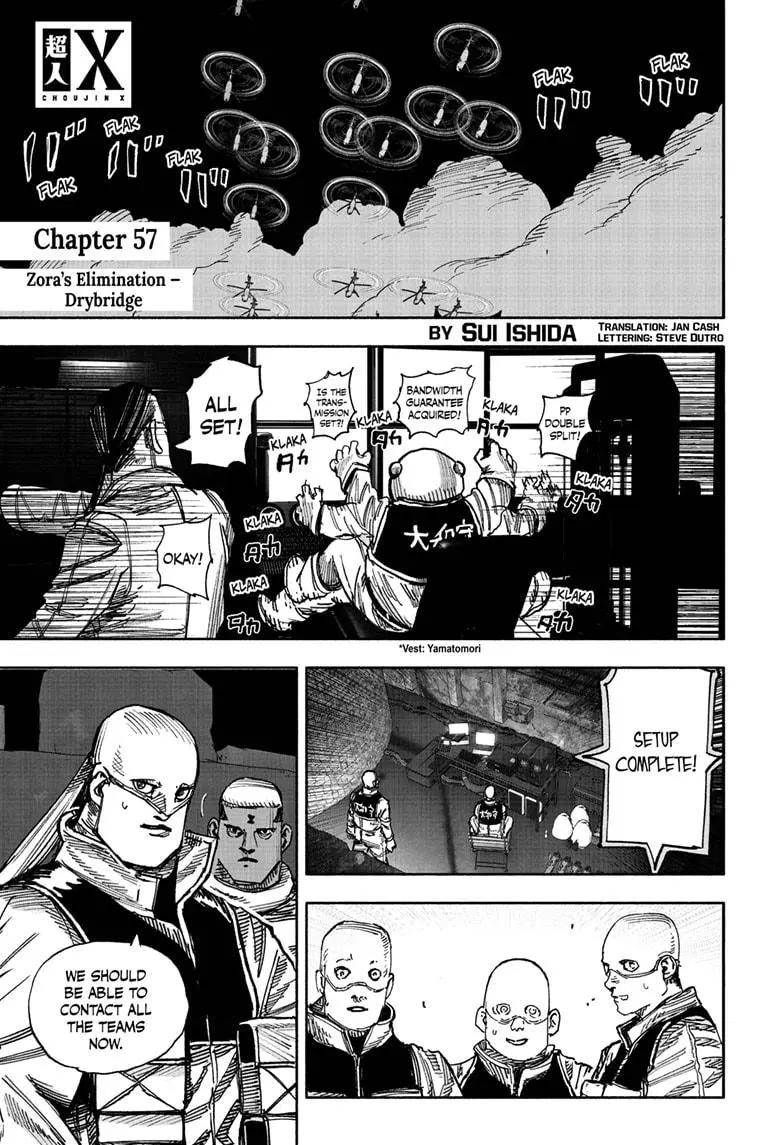 Choujin X - Chapter 57