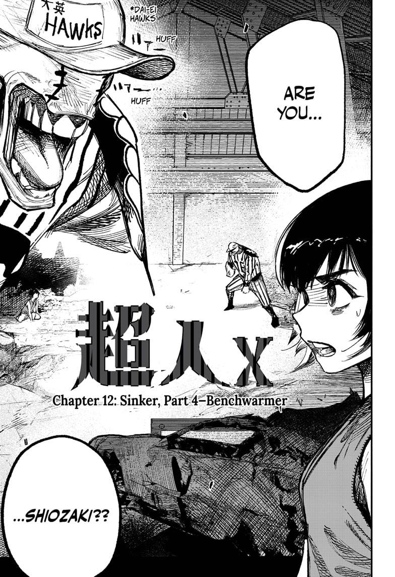 Choujin X - Chapter 12