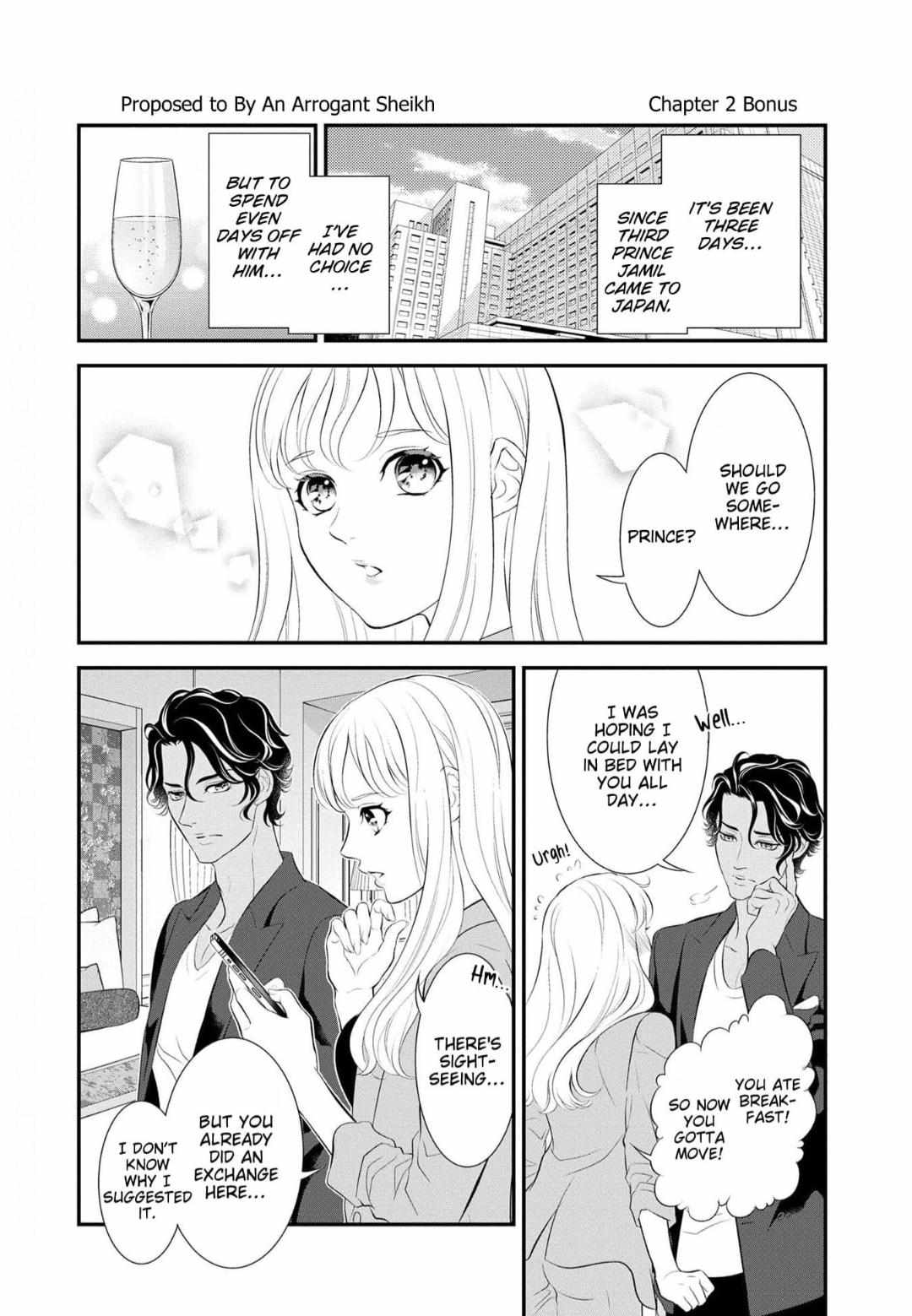 Gouman Sheikh No Propose - Shoujo Wo Sasageta Kare Wa Oujisama Deshita - Chapter 3