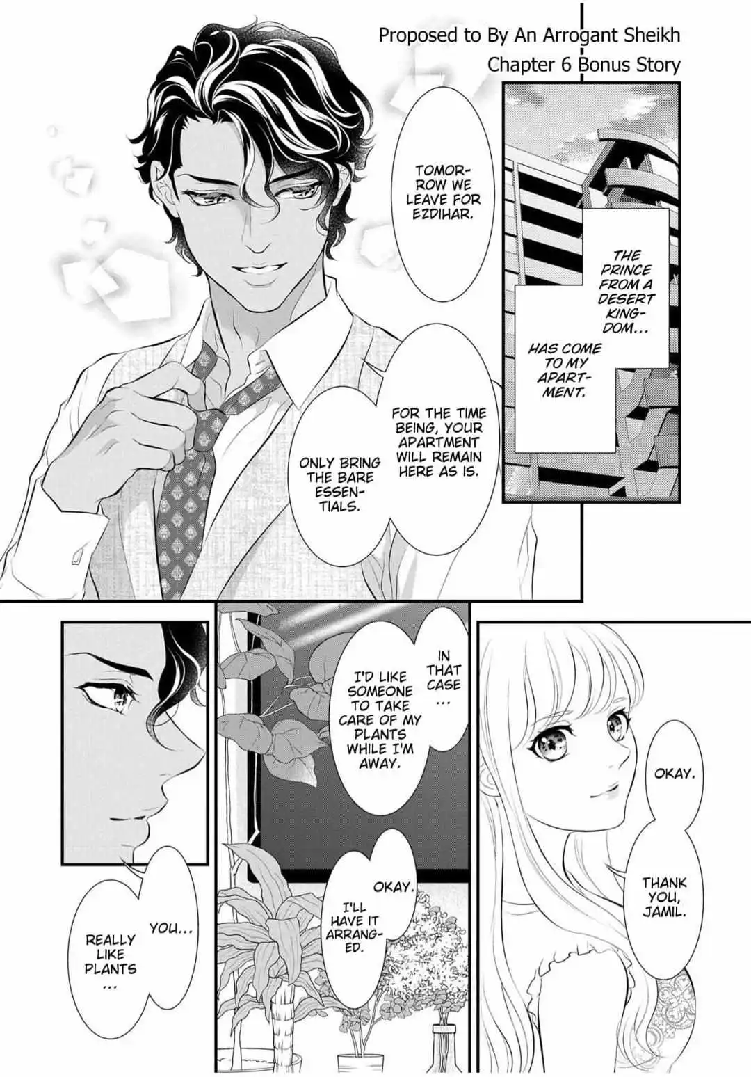 Gouman Sheikh No Propose - Shoujo Wo Sasageta Kare Wa Oujisama Deshita - Chapter 7