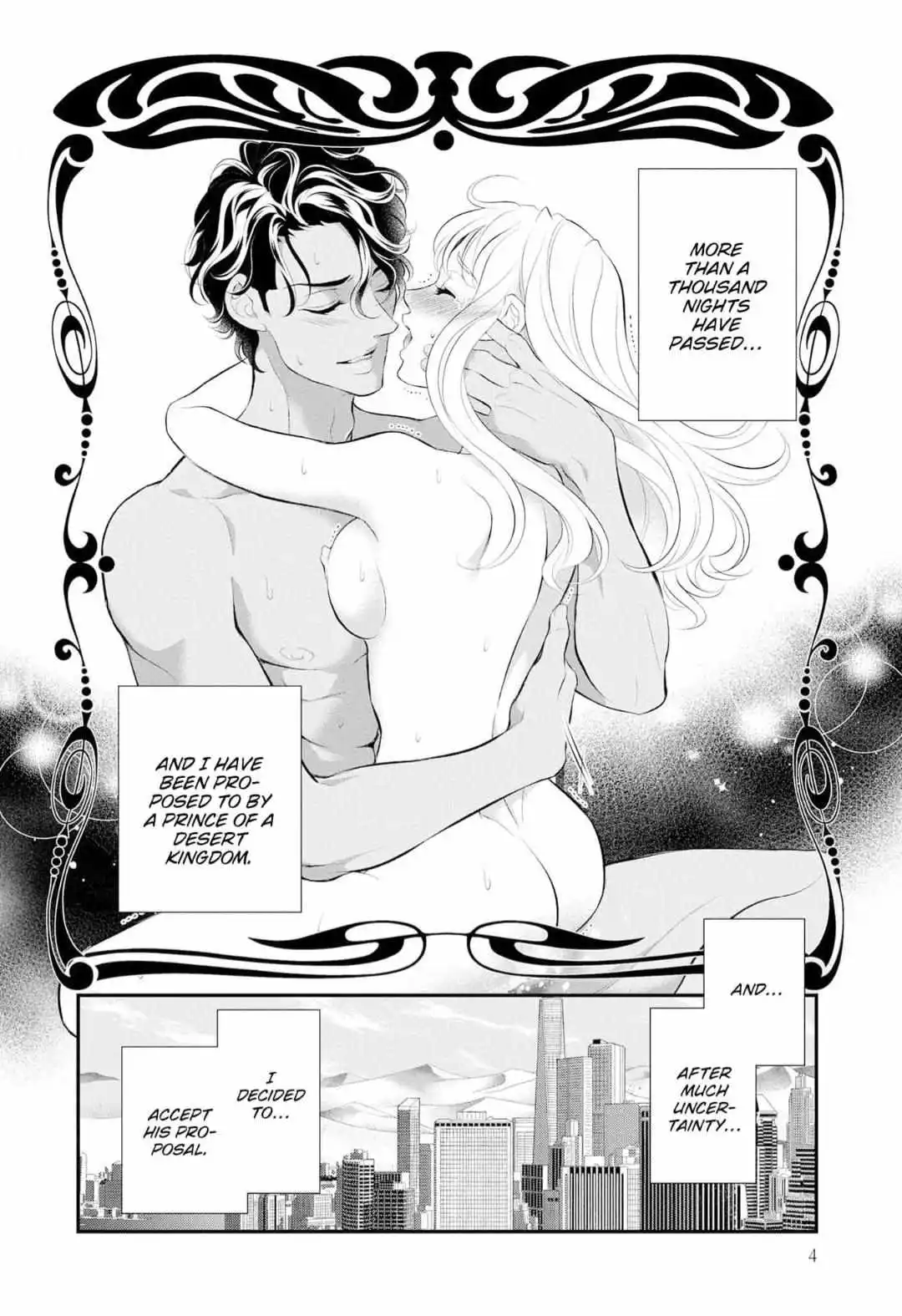 Gouman Sheikh No Propose - Shoujo Wo Sasageta Kare Wa Oujisama Deshita - Chapter 4