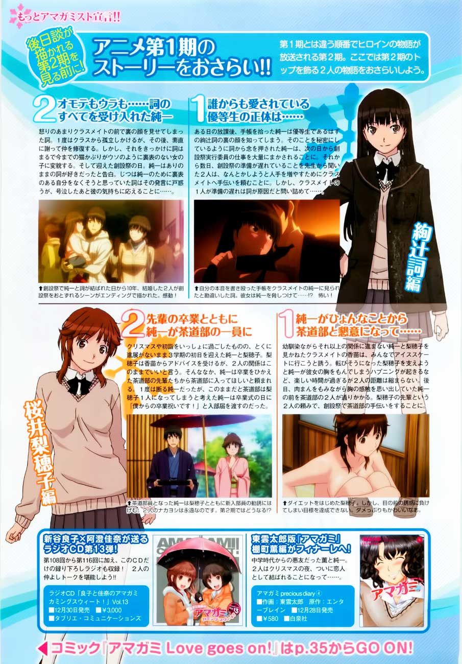 Amagami - Love Goes On! - Vol.3 Chapter 11: Sakurai Rihoko - Part 1