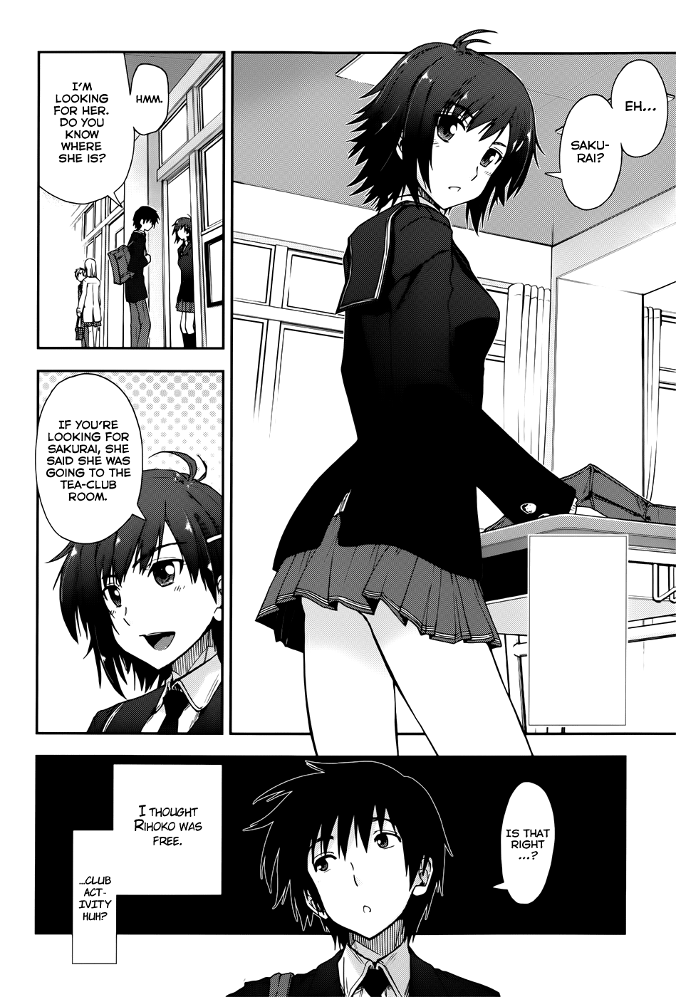 Amagami - Love Goes On! - Vol.3 Chapter 13: Sakurai Rihoko - Part 3