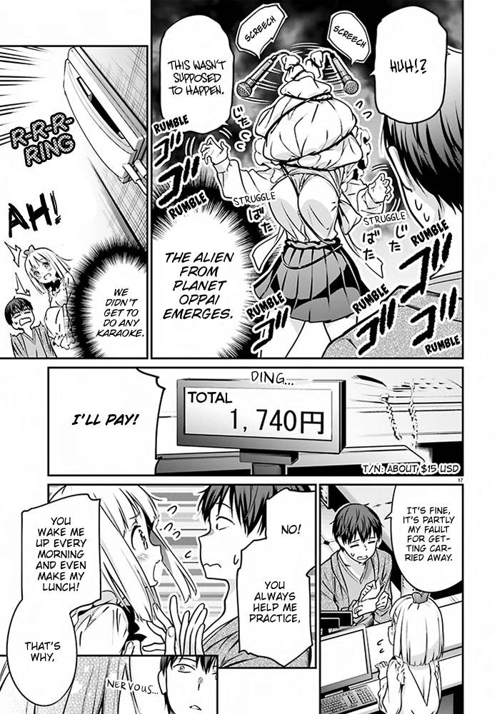 Karin-Chan Wa Misetagari - Chapter 4