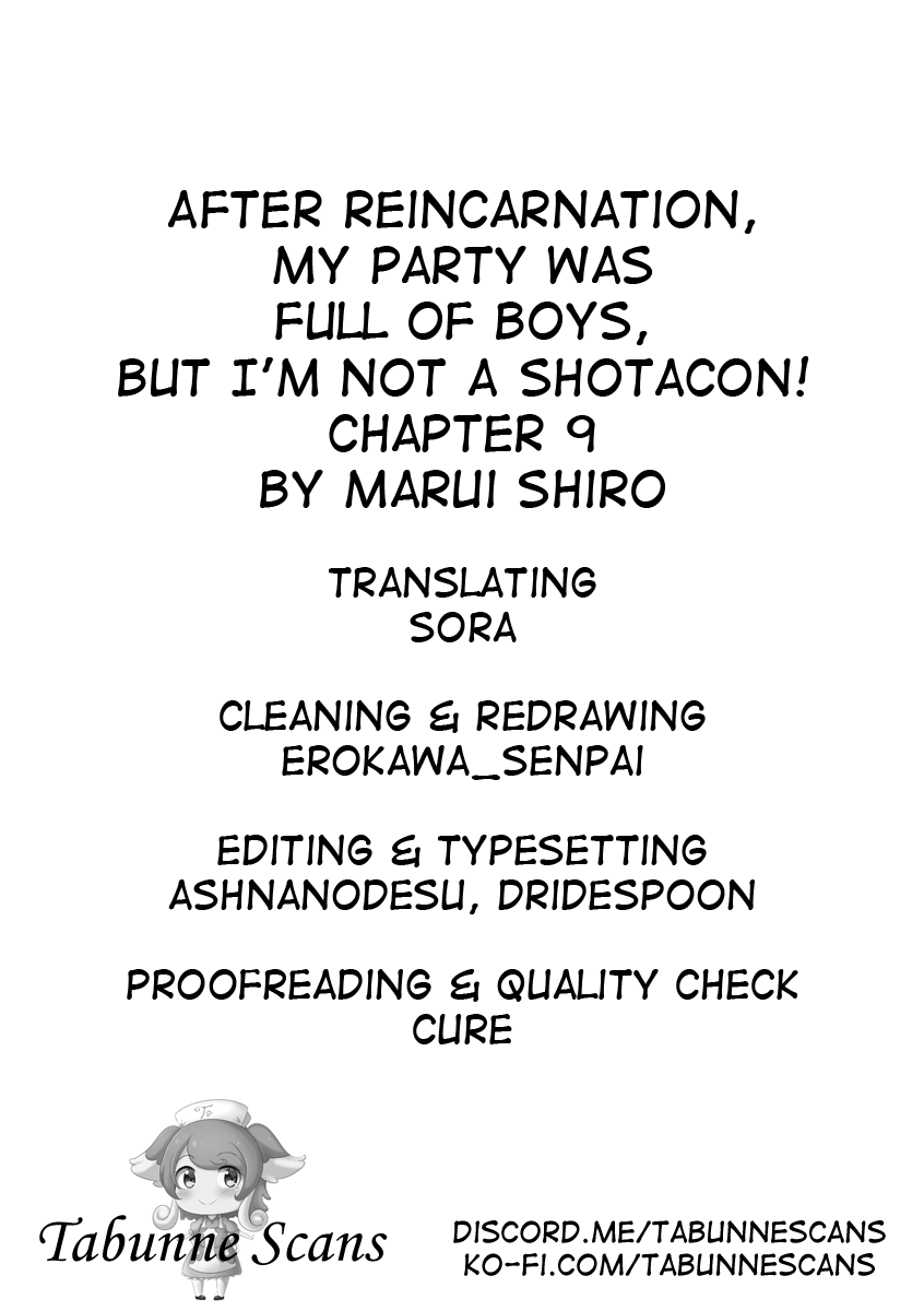 After Reincarnation, My Party Was Full Of Traps, But I'm Not A Shotacon! - Chapter 9