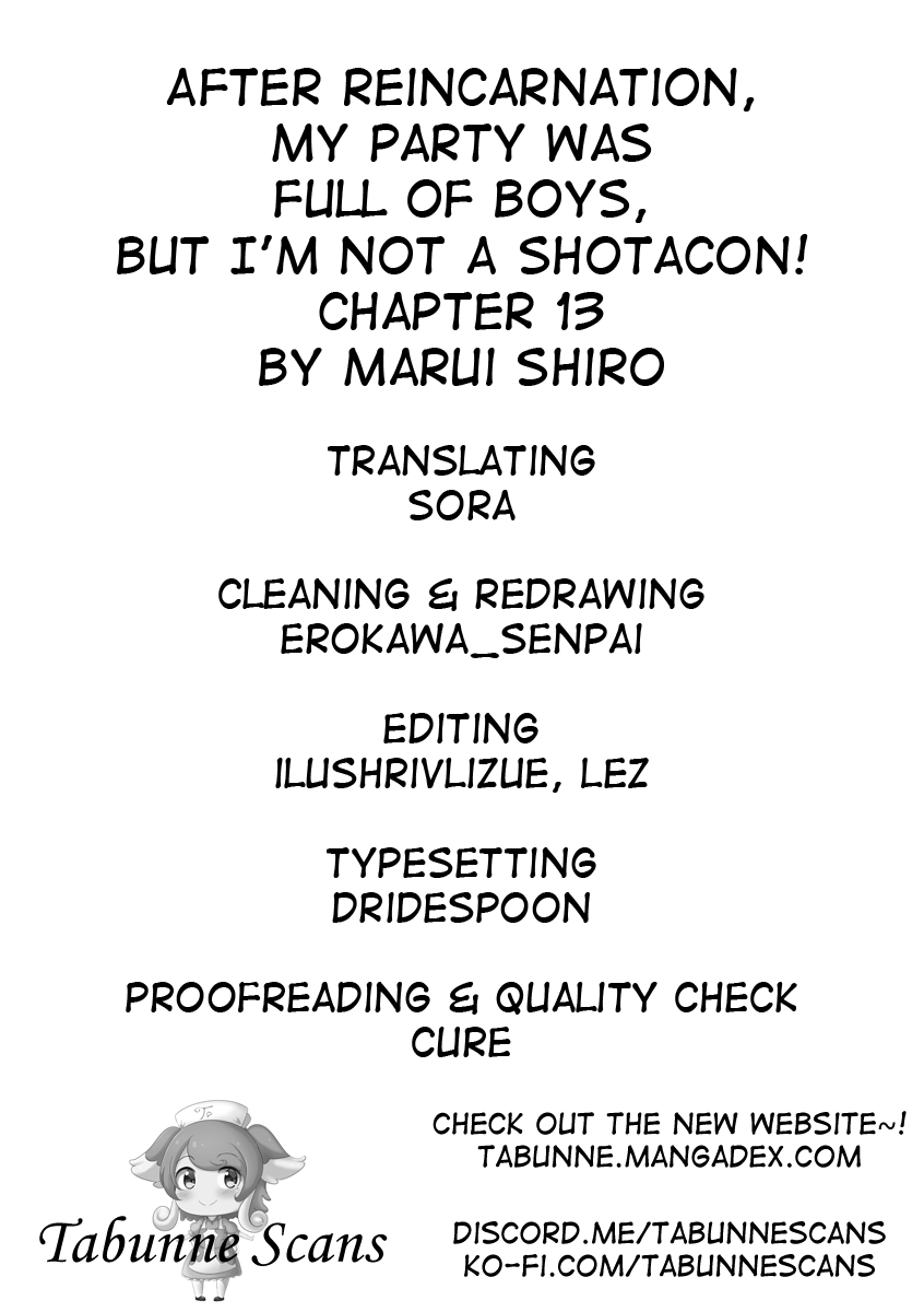 After Reincarnation, My Party Was Full Of Traps, But I'm Not A Shotacon! - Chapter 13