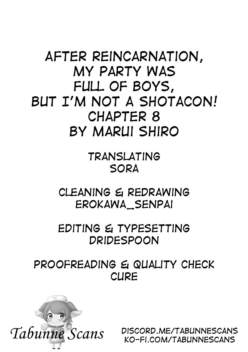 After Reincarnation, My Party Was Full Of Traps, But I'm Not A Shotacon! - Chapter 8