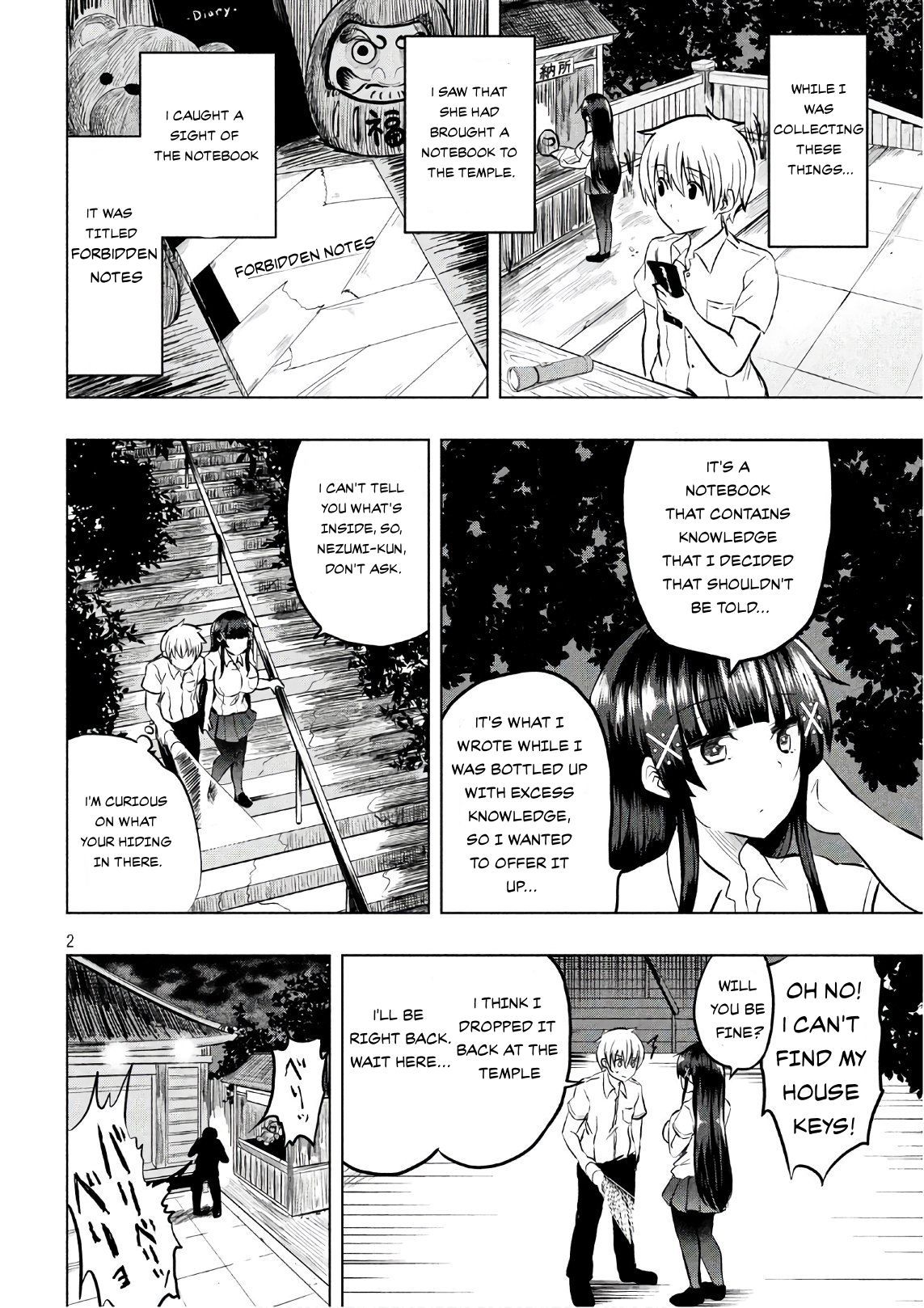 A Girl Who Is Very Well-Informed About Weird Knowledge, Takayukashiki Souko-San - Chapter 26: Test Of Courage