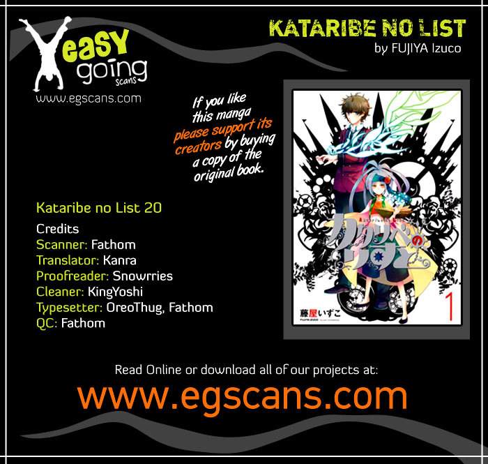 Kataribe No List - Vol.5 Chapter 20