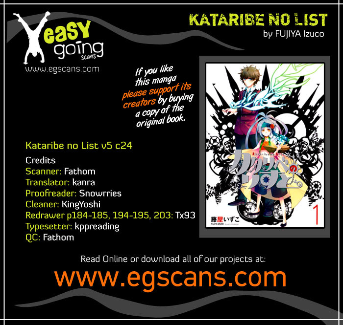 Kataribe No List - Vol.5 Chapter 24