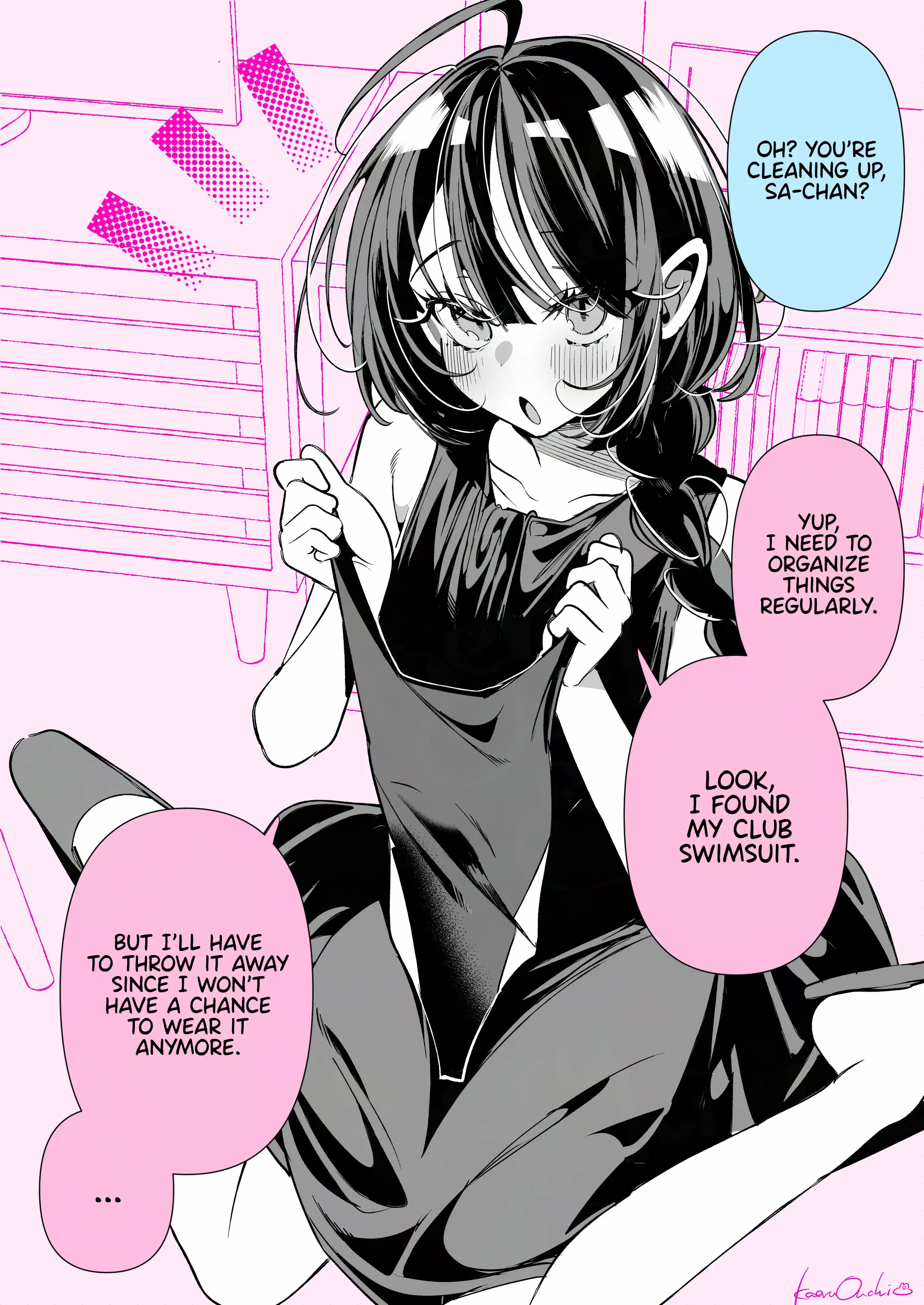 Cool Wife Sā-Chan - Chapter 52: Reliable Childhood Friend And Keeping Things Tidy