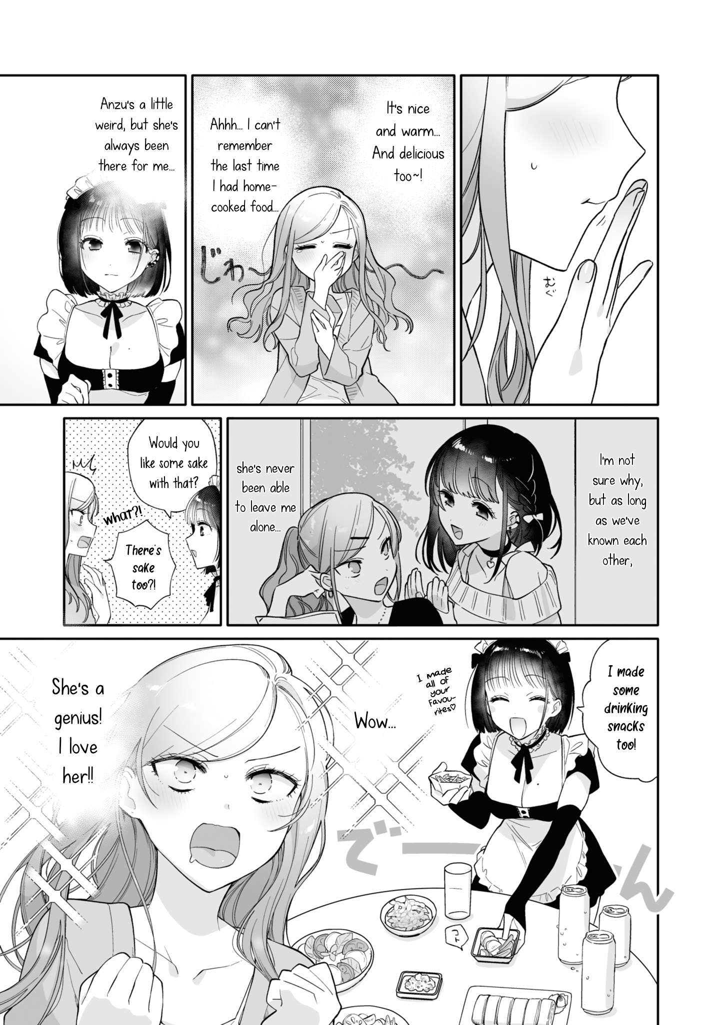 Cosplay Yuri Ecchi Anthology - Vol.1 Chapter 3: I'll Serve You Well, Senpai~♥ (Mitsumoto Hiyori)