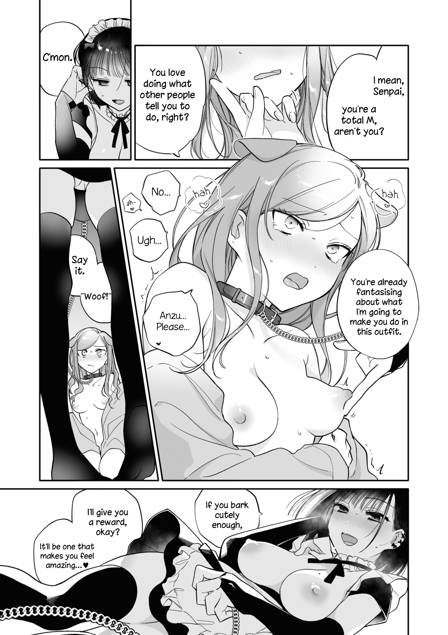 Cosplay Yuri Ecchi Anthology - Vol.1 Chapter 3: I'll Serve You Well, Senpai~♥ (Mitsumoto Hiyori)