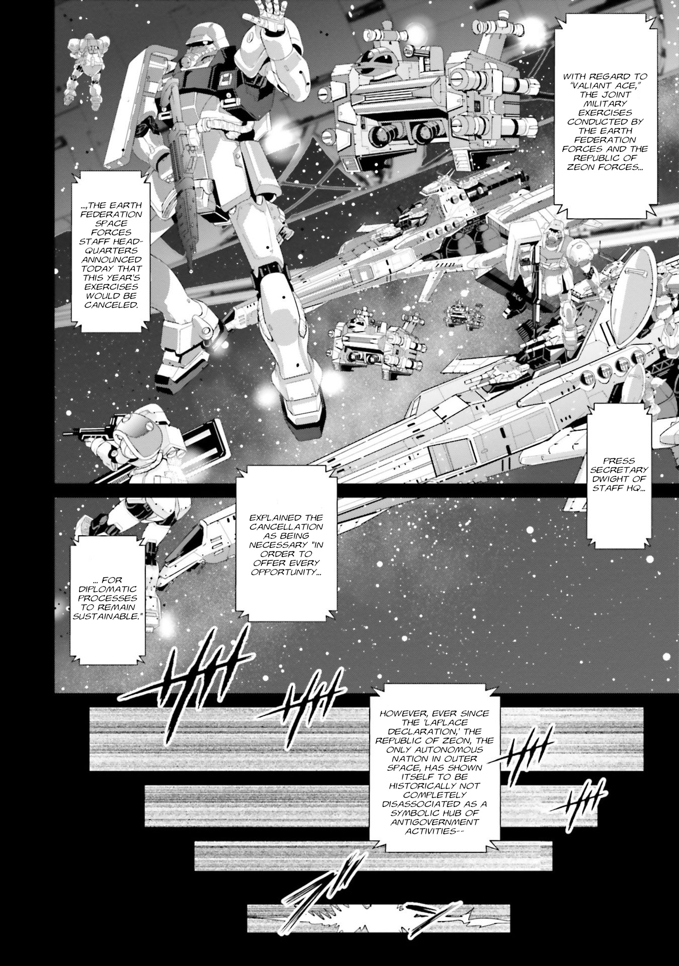 Mobile Suit Gundam Uc Episode Ex2 - Return Of The Lion - Vol.1 Chapter 1