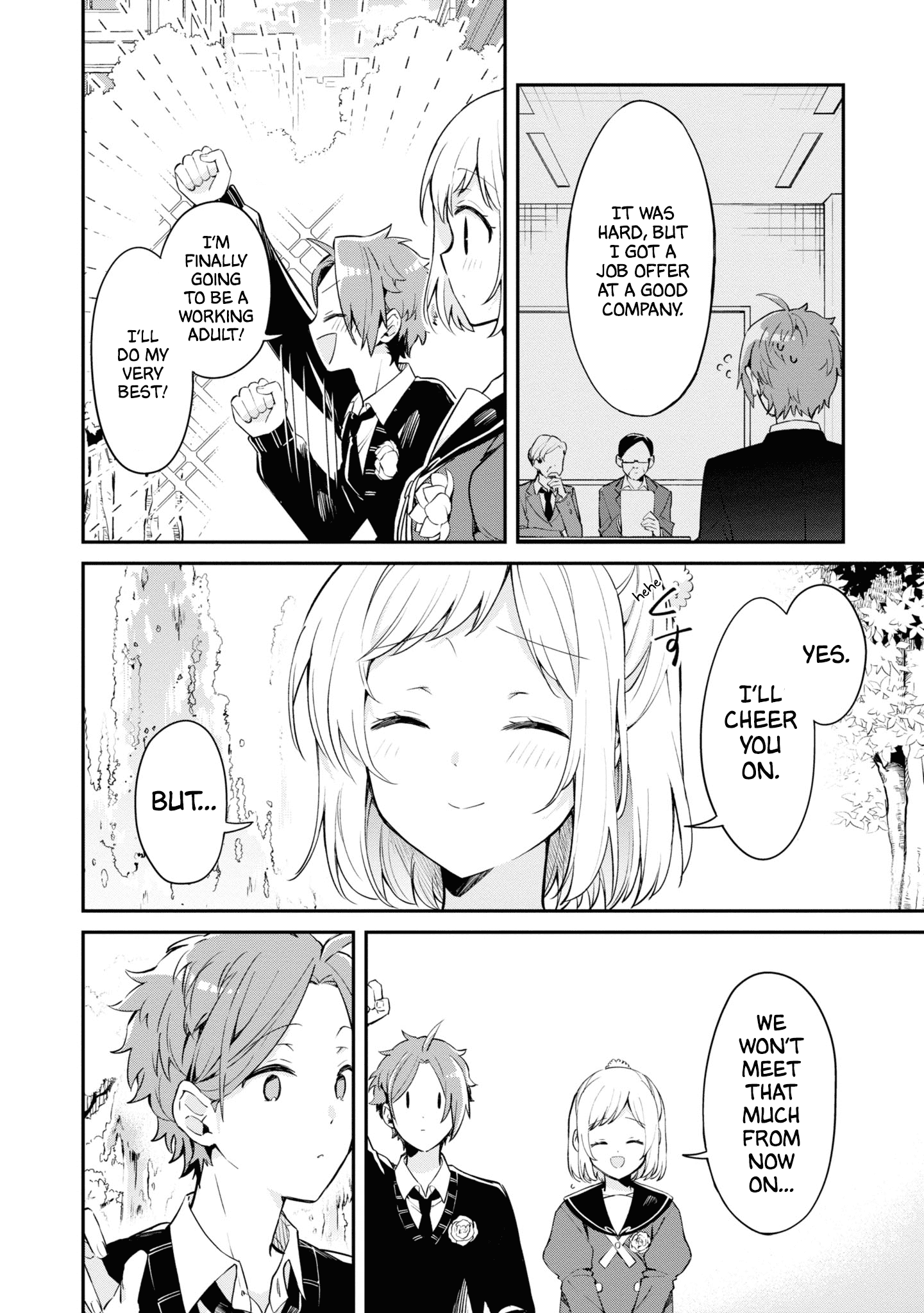 Kimi No Yokogao Shika Mirenai - Chapter 11.5: Extras