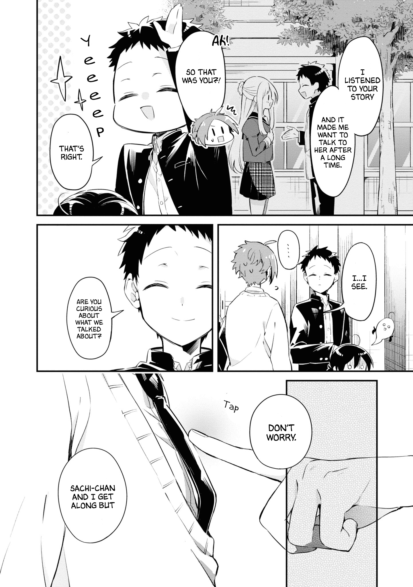 Kimi No Yokogao Shika Mirenai - Chapter 9: I Can't Force It