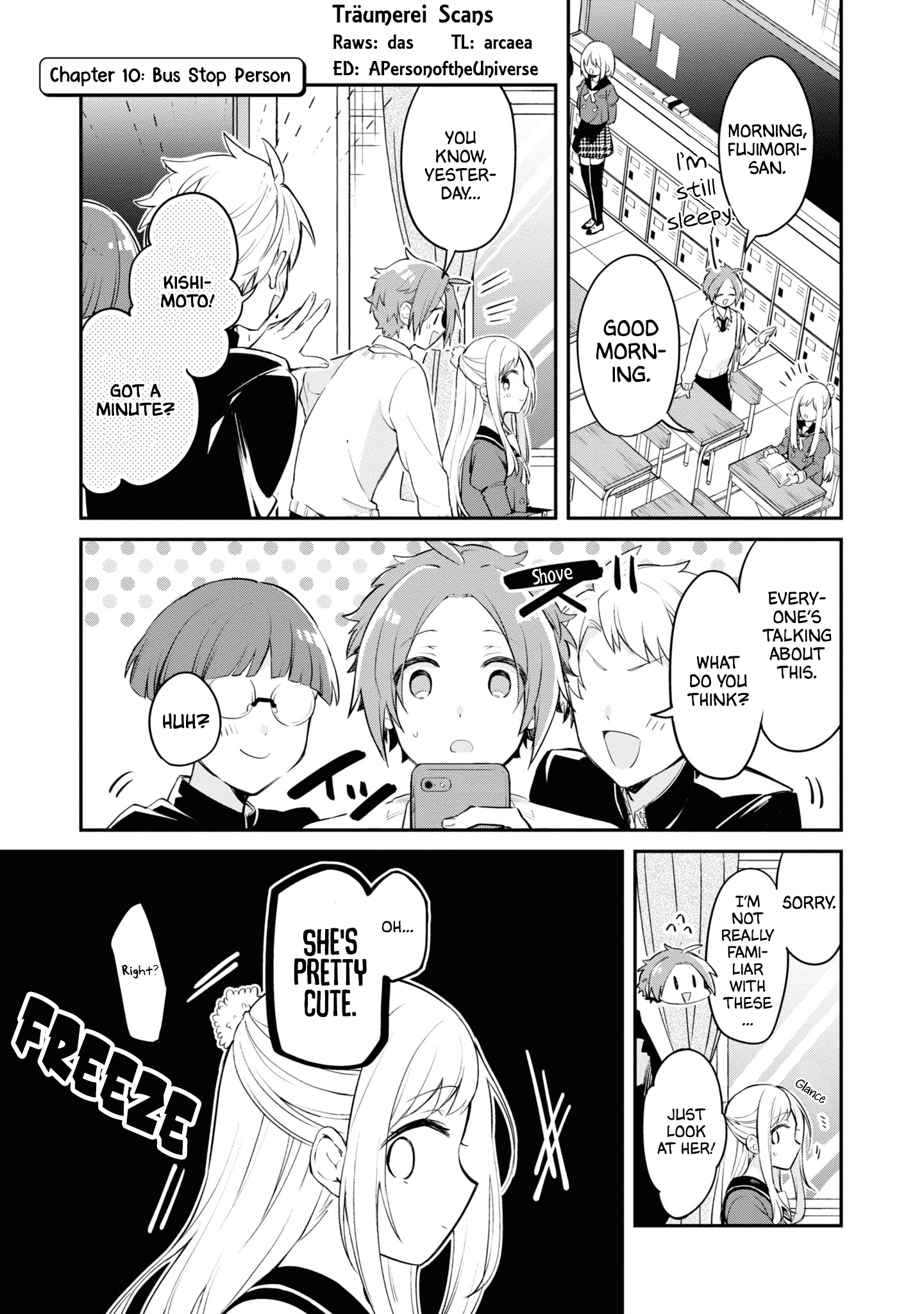 Kimi No Yokogao Shika Mirenai - Chapter 10: Bus Stop Person