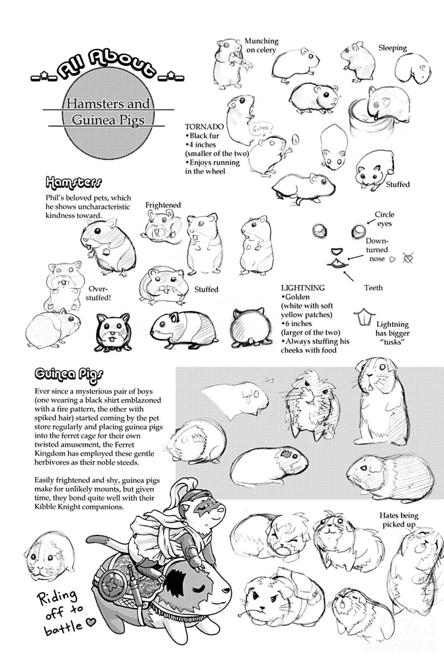 Peach Fuzz - Chapter 2: Vol.2 Extras - Concept Art Collection