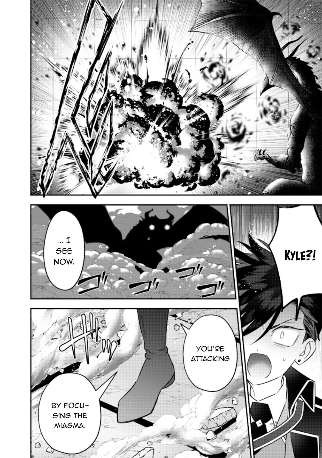 Sekai Ni Hitori, Zenzokusei Mahou No Tsukaite - Chapter 25: Kyle Vs. Dragon