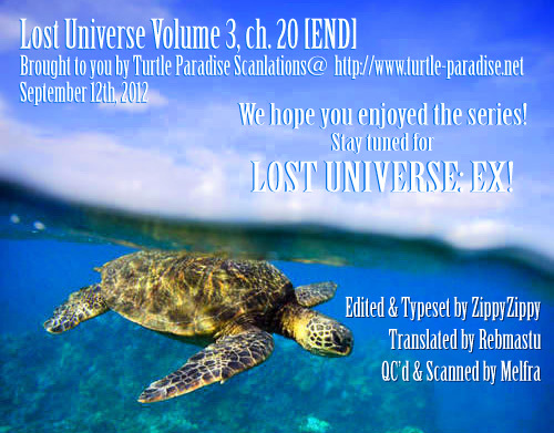 Lost Universe - Vol.3 Chapter 20V.2 : Lost:20 [The End]