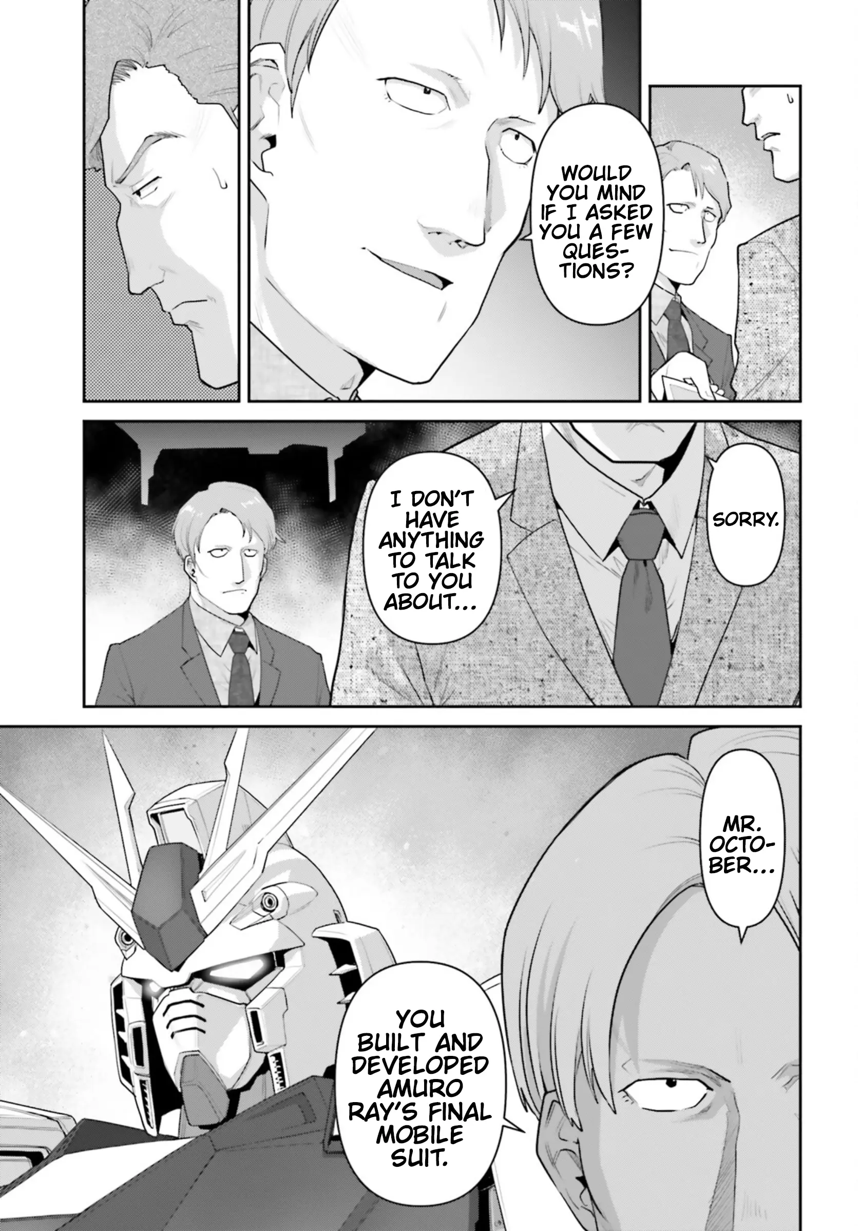 Mobile Suit Gundam Pulitzer - Amuro Ray Beyond The Aurora - Vol.3 Chapter 22: Report 22: October Saran