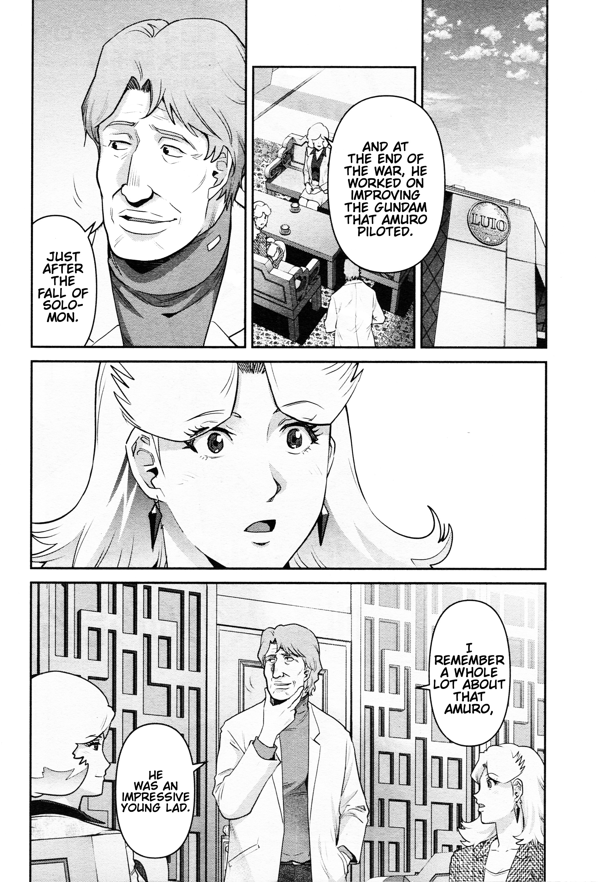 Mobile Suit Gundam Pulitzer - Amuro Ray Beyond The Aurora - Vol.2 Chapter 10: Report 10: Mosk Han