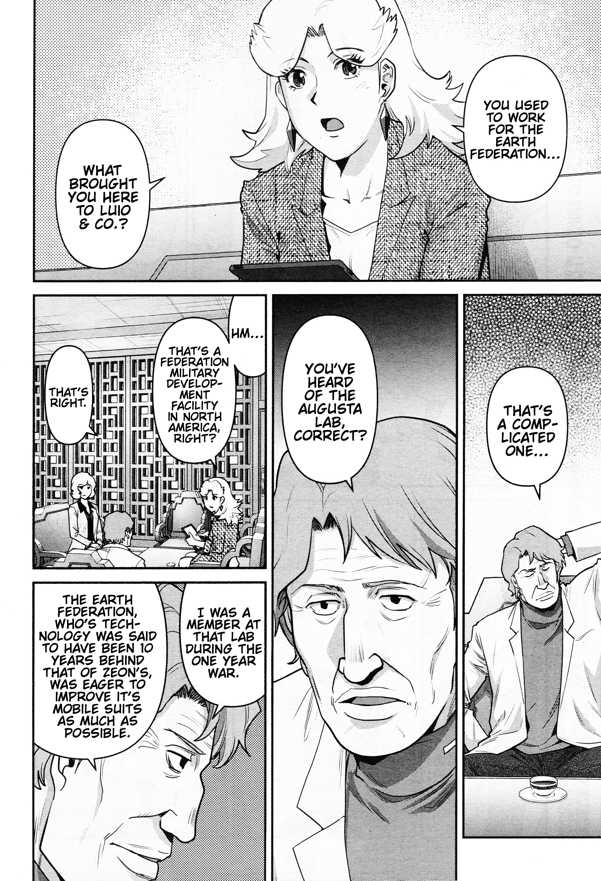 Mobile Suit Gundam Pulitzer - Amuro Ray Beyond The Aurora - Vol.2 Chapter 10: Report 10: Mosk Han