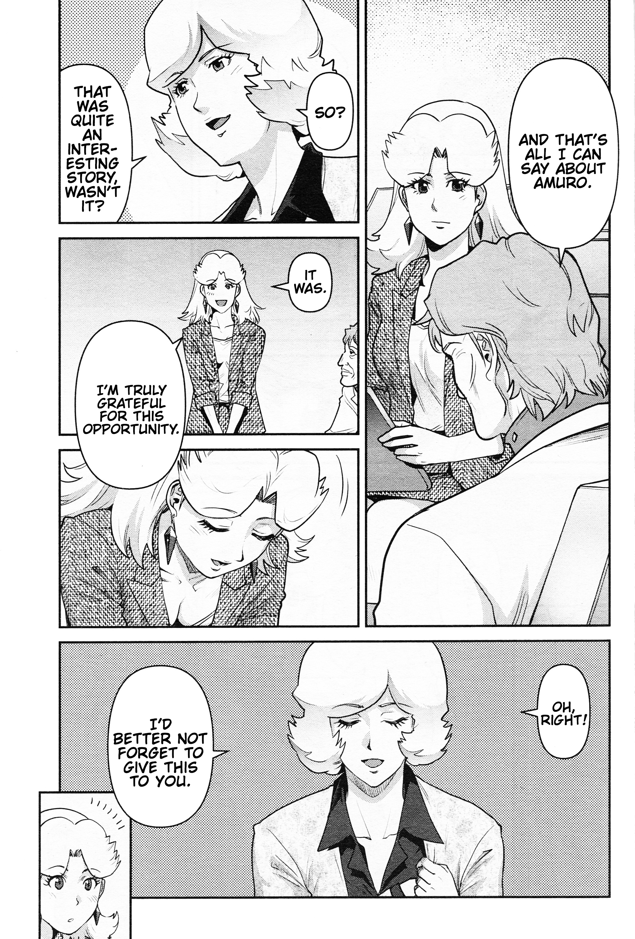 Mobile Suit Gundam Pulitzer - Amuro Ray Beyond The Aurora - Vol.2 Chapter 10: Report 10: Mosk Han