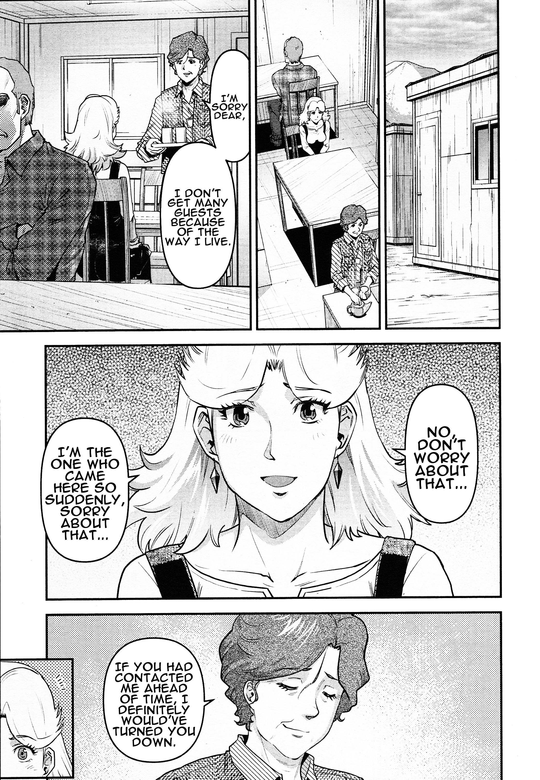 Mobile Suit Gundam Pulitzer - Amuro Ray Beyond The Aurora - Vol.1 Chapter 7: Report 7: Kamaria Ray (Part 2)