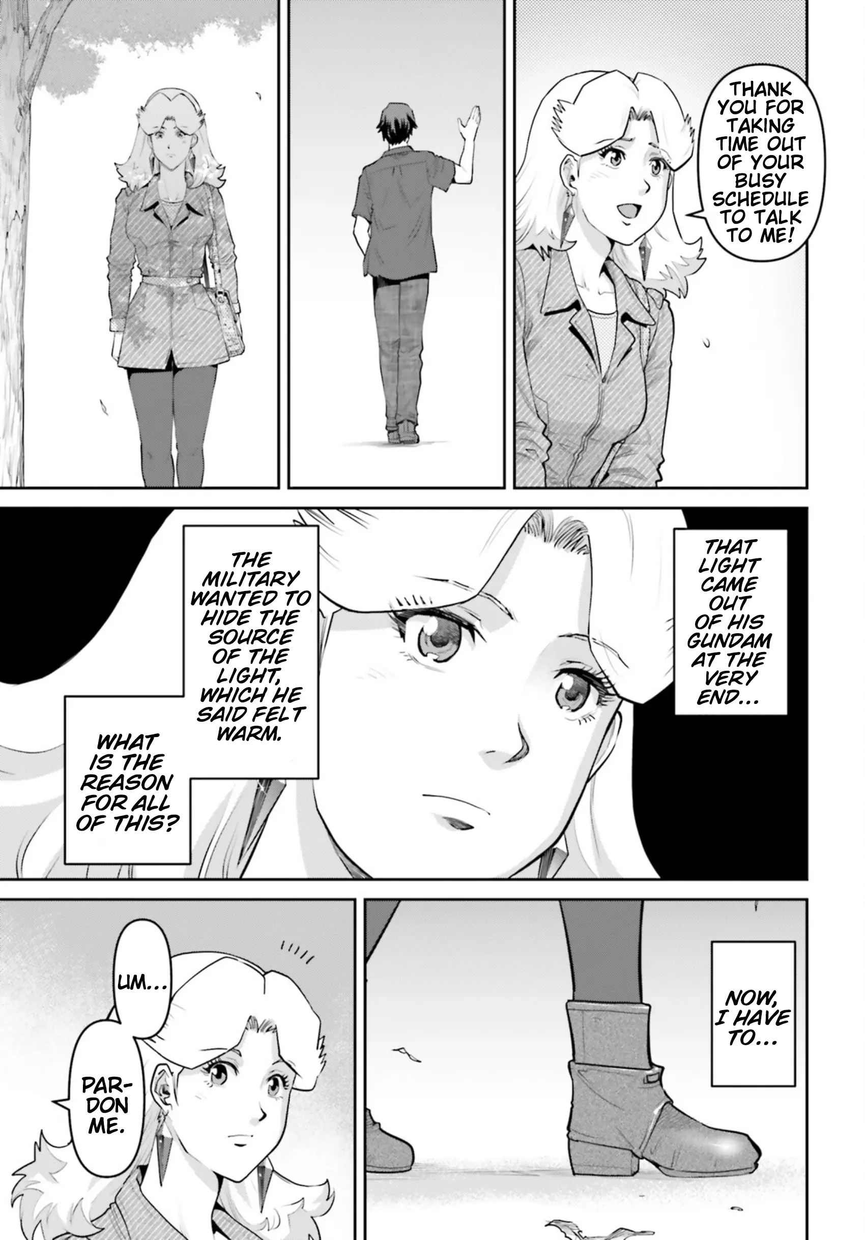 Mobile Suit Gundam Pulitzer - Amuro Ray Beyond The Aurora - Vol.4 Chapter 27: Report 27: Yuu Kajima (Part 3)