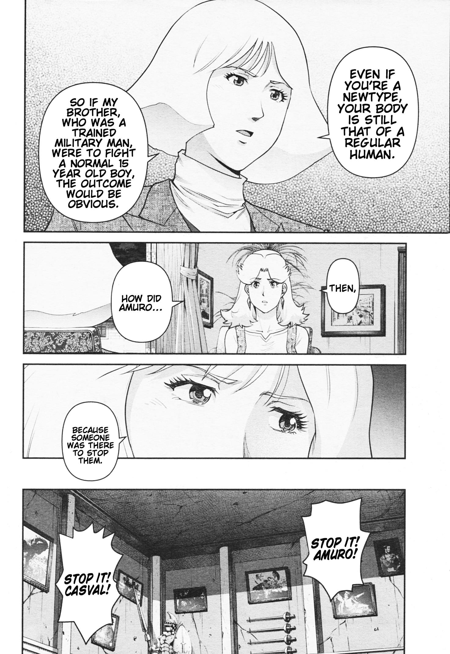 Mobile Suit Gundam Pulitzer - Amuro Ray Beyond The Aurora - Vol.2 Chapter 14: Report 14: Sayla Mass (Part 3)