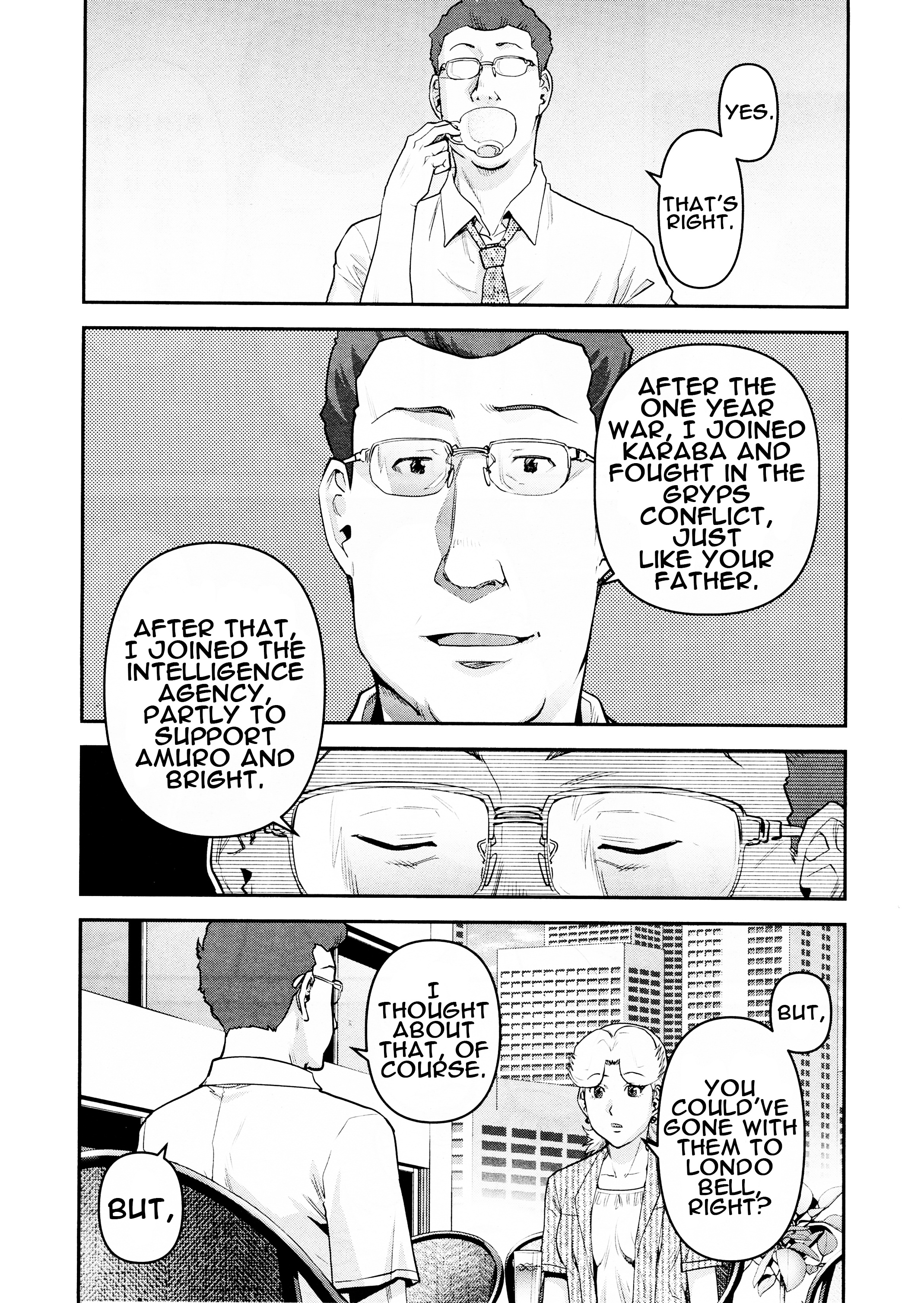 Mobile Suit Gundam Pulitzer - Amuro Ray Beyond The Aurora - Vol.1 Chapter 8: Report 8: Oscar Dublin