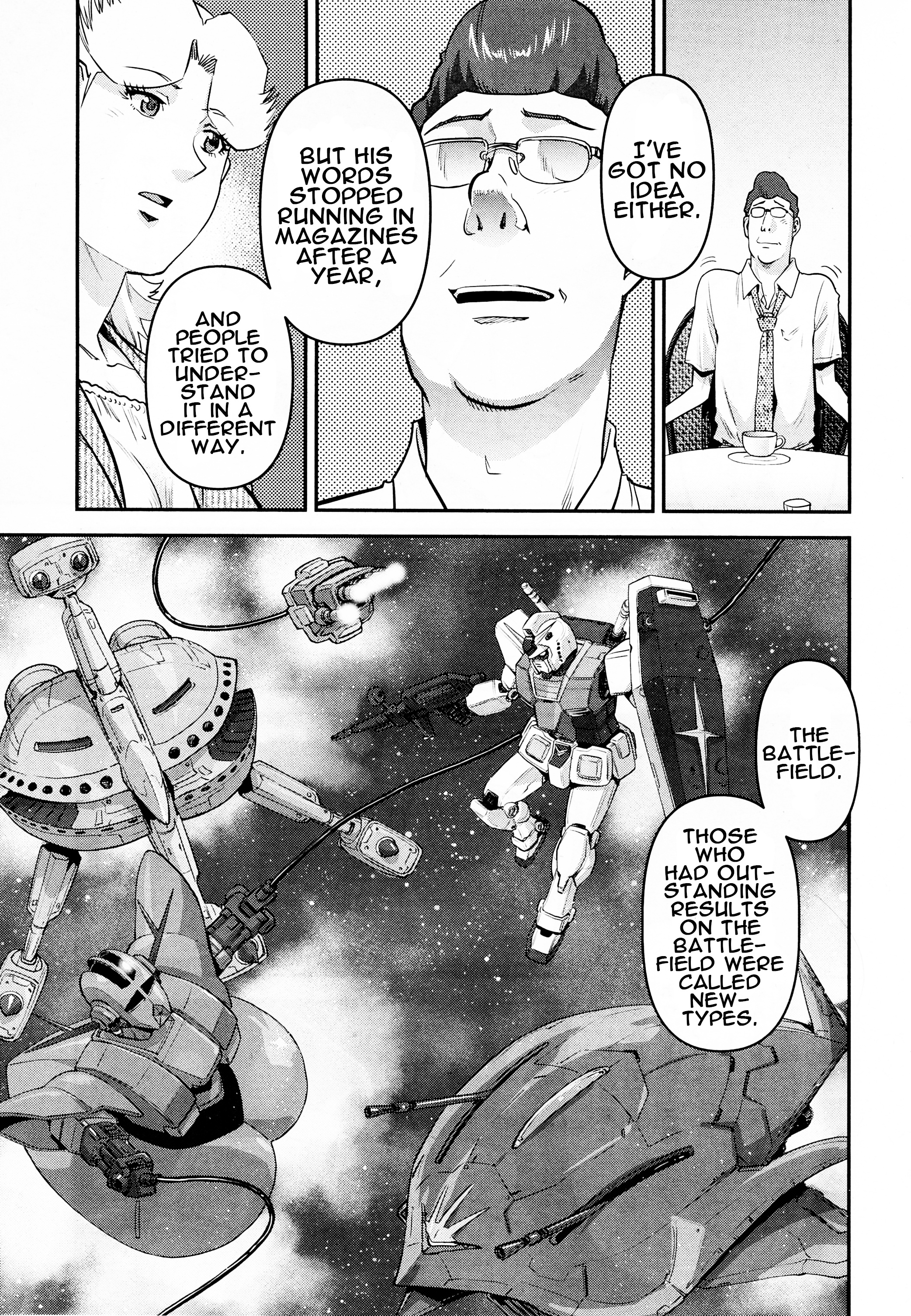 Mobile Suit Gundam Pulitzer - Amuro Ray Beyond The Aurora - Vol.1 Chapter 8: Report 8: Oscar Dublin