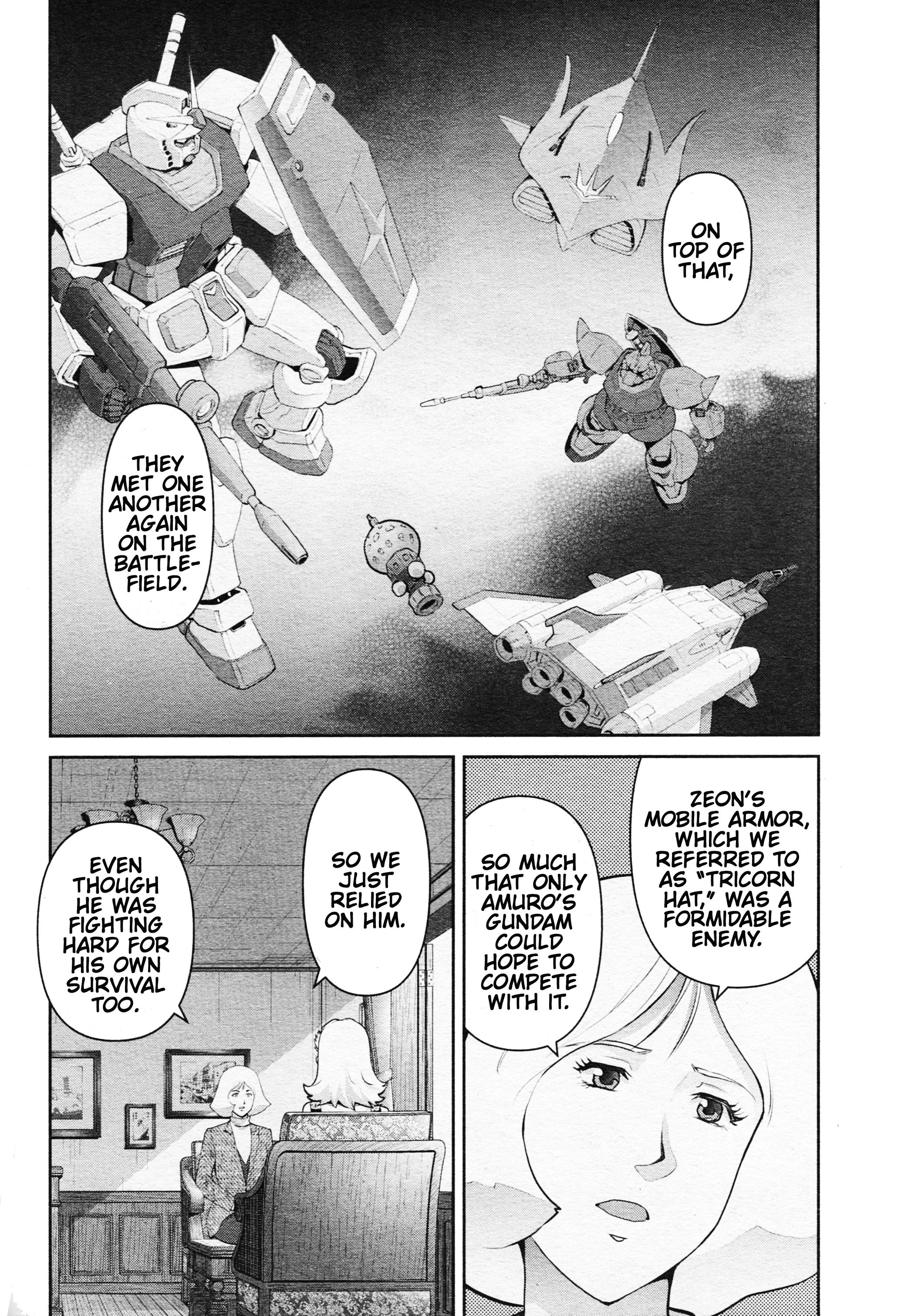 Mobile Suit Gundam Pulitzer - Amuro Ray Beyond The Aurora - Vol.2 Chapter 13: Report 13: Sayla Mass (Part 2)