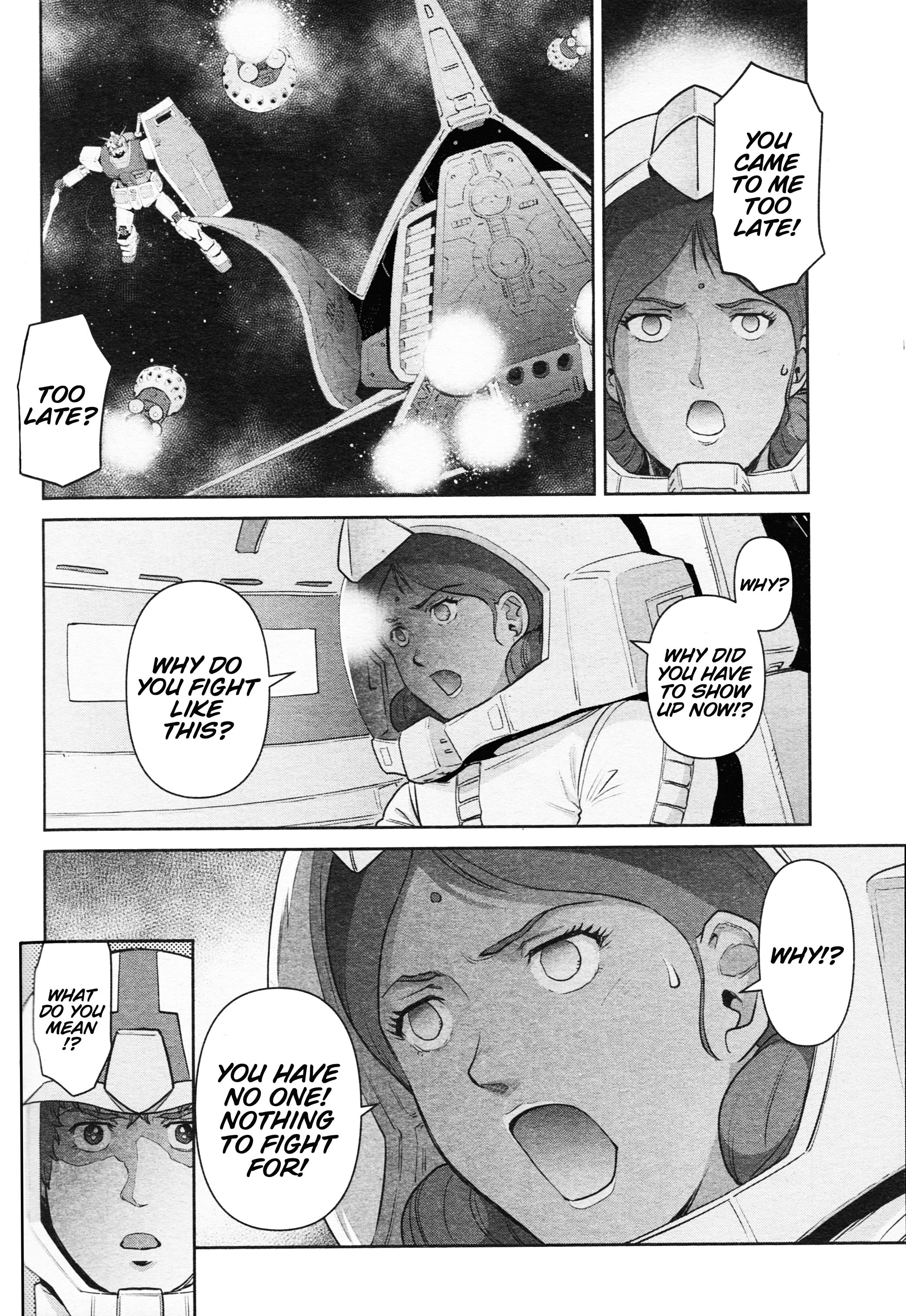 Mobile Suit Gundam Pulitzer - Amuro Ray Beyond The Aurora - Vol.2 Chapter 13: Report 13: Sayla Mass (Part 2)